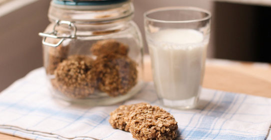 Овсяное печенье с бананом