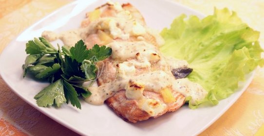 Вафли с орехами пекан