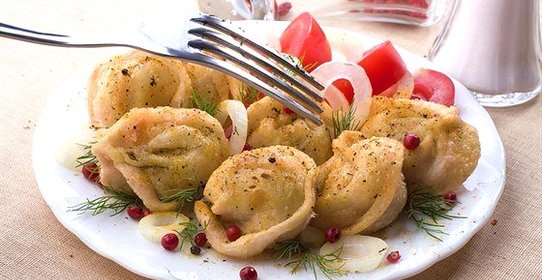 Жареные пельмени по‑узбекски