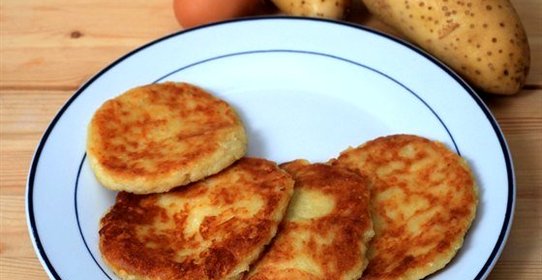 Картофельные оладьи