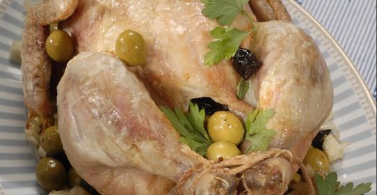 Фаршированная курица