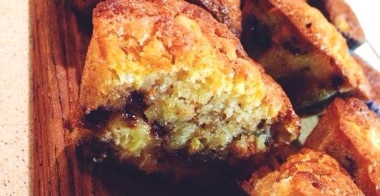 Шоколадно-апельсиновые кексы