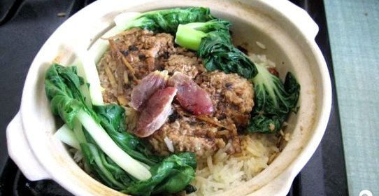 Рис с мясом по-китайски