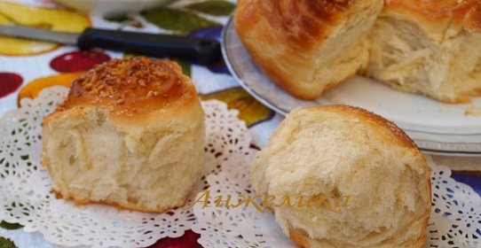 Булочки с кокосовой стружкой