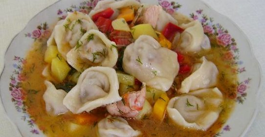 Барак-чучвара (пельмени по-узбекски)