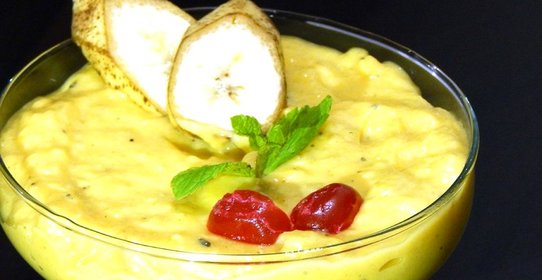 Заварной крем с бананом