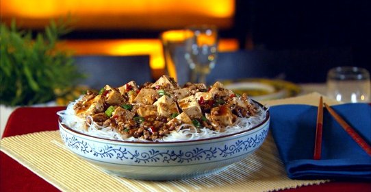 Сычуанская лапша «Мaпo тофу»