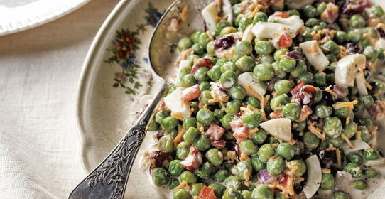 Английский гороховый салат