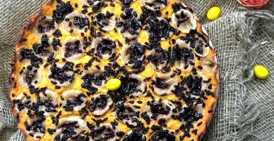 Морковно-творожный пирог