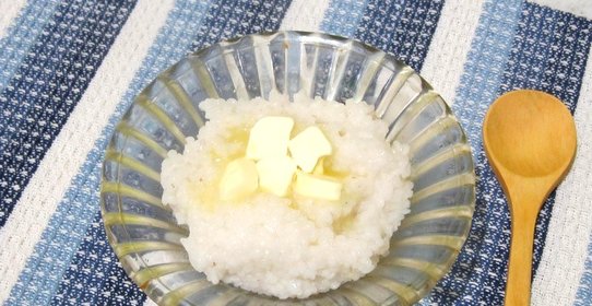 Каша рисовая с маслом