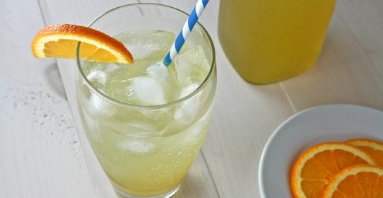 Апельсиновый сок с медом