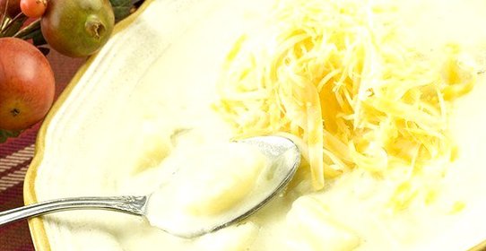 Картофель в молоке