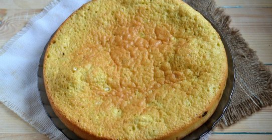 Вкусное бисквитное тесто