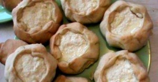 Ватрушки без дрожжей