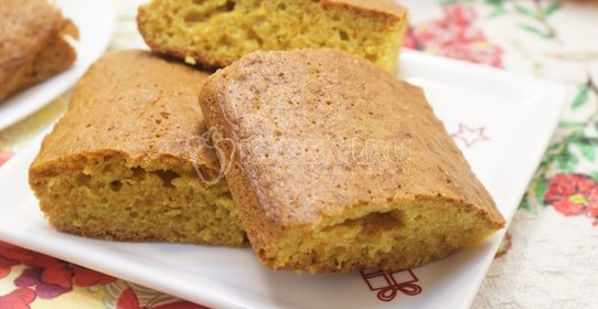 Морковный пирог