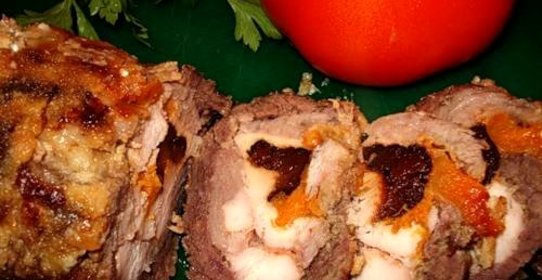 Мясной рулет Трио