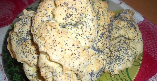 Печенье плетеное