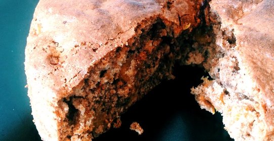 Пирог «Мазурка» с изюмом и грецким орехом