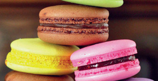 Миндальные пирожные макарон от александра селезнева