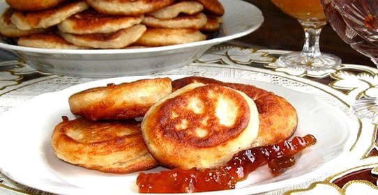 Оладьи на кислом молоке