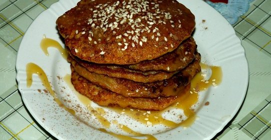 Диетические оладьи из тыквы