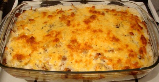 Лазанья из макарон с фаршем