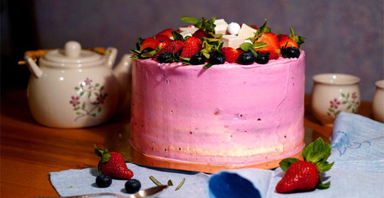 Торт «Красный бархат»