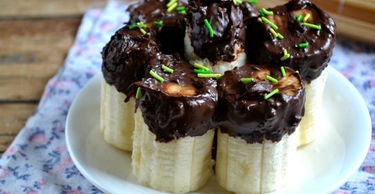 Банан в шоколаде