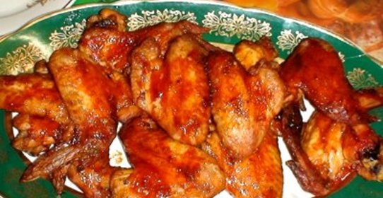 Куриные крылья в кляре