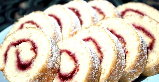 Быстрый рулет к чаю