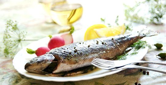 Форель с пряностями