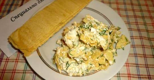 Салат с чипсами