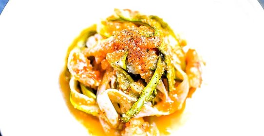 Спаржа помодоро