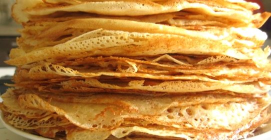 Крахмальные блинчики