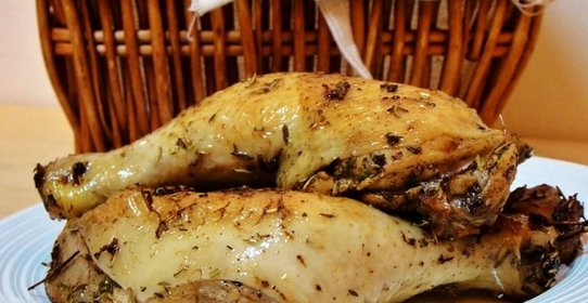 Куриные окорочка в микроволновке