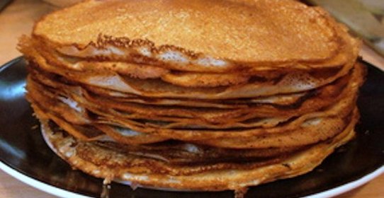 Безглютеновые блины из рисовой муки