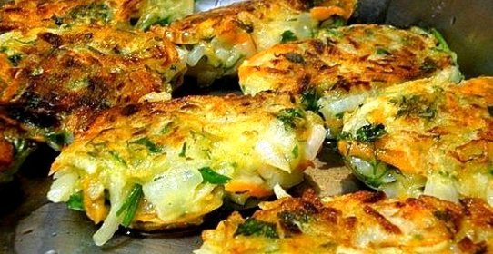 Котлеты луковые постные