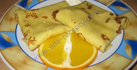 Апельсиновые блины