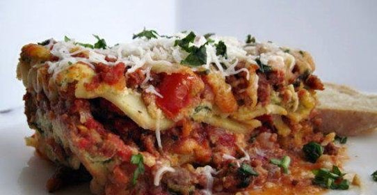 Лазанья Три сыра