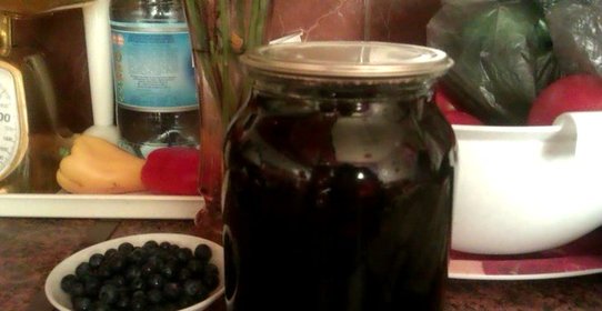 Компот из черники на зиму