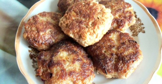 Котлеты со взбитыми белками
