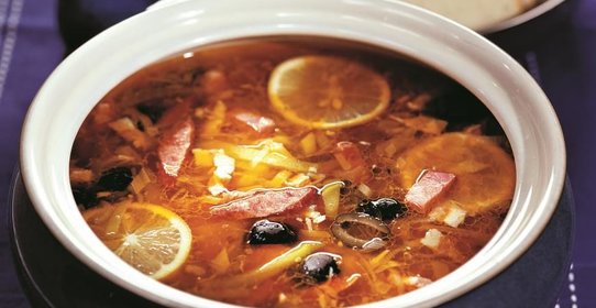 Солянка сборная мясная