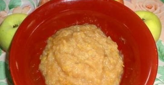 Грушевое пюре на основе яблочного сока