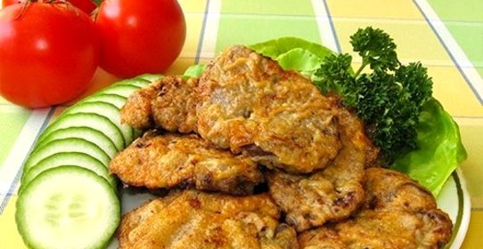 Отбивные из индюшиных сердец