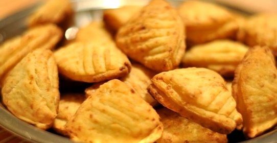 Ракушки из творожного теста