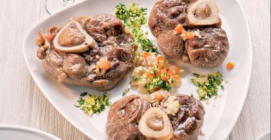 Оссо буко с зимними овощами