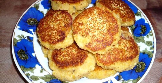 Гороховые котлеты