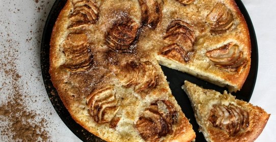 Двухслойная шарлотка