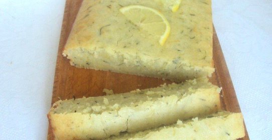 Лимонный хлеб с цукини