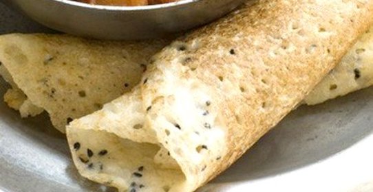 Блины из трех видов муки с тапиокой